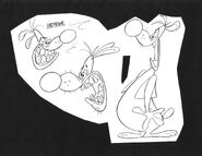 Pat Ventura's George and Junior model sheet