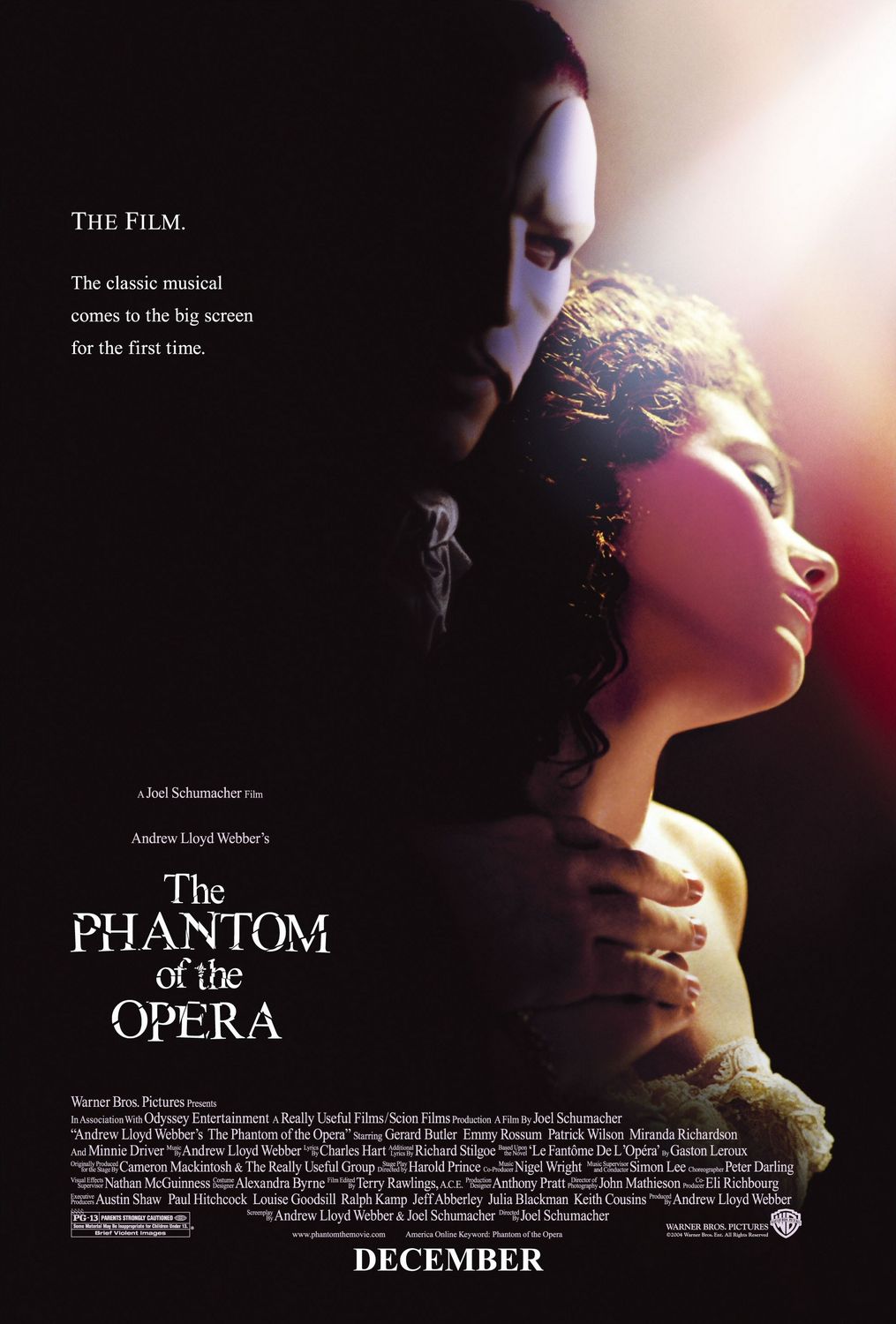 The Phantom of the Opera (2004 film), Warner Bros. Entertainment Wiki