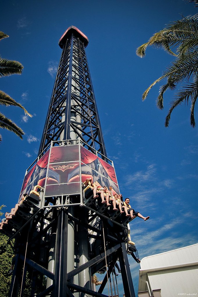 Movie world. Drop Tower.