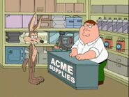 Wile E. Coyote family guy