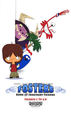 Foster's home for imaginary friends poster