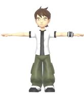 Ben's model from Cartoon Network: Punch Time Explosion XL