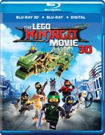 Lego ninjago movie blu ray 3d cover