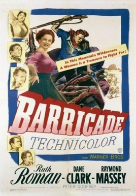 Barricade (1950 film) Poster
