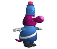 St. Hoagie's model from Cartoon Network: Punch Time Explosion XL