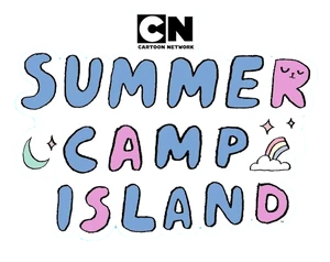 Summer camp island logo