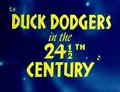 Duck Dodgers Title Card