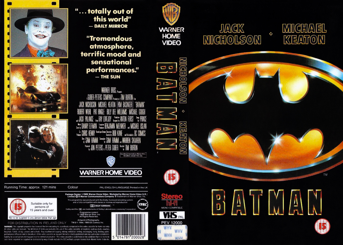 Batman | Warner Home Video (UK) Wiki | Fandom