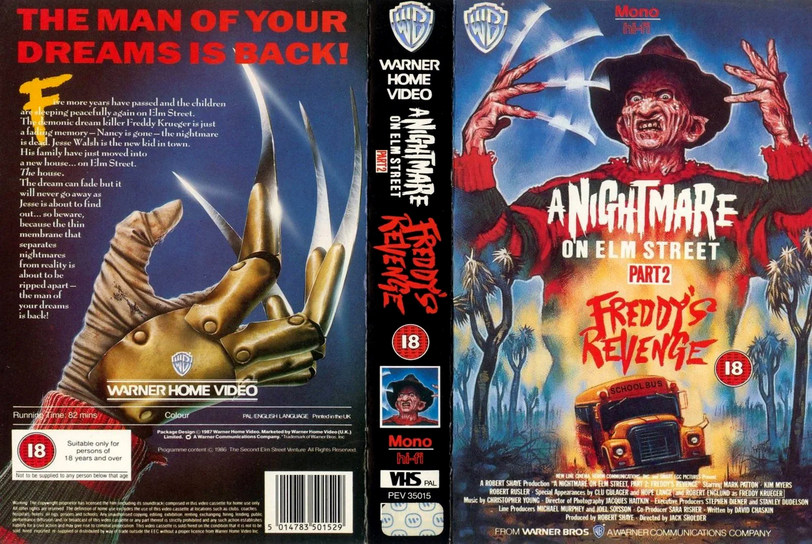 A Nightmare on Elm Street Part 2: Freddy's Revenge | Warner Home A Nightmare on Elm Street Part 2: Freddy's Revenge | Warner Home