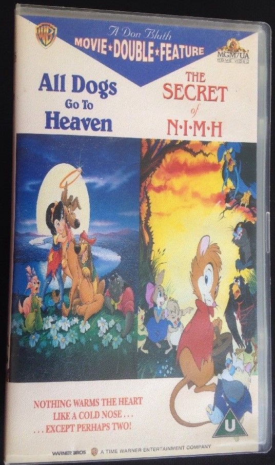 All Dogs Go to Heaven / The Secret of NIMH | Warner Home Video (UK