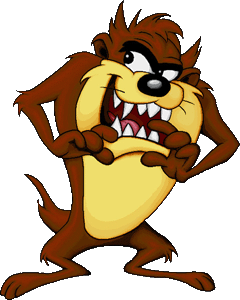 looney tunes characters taz