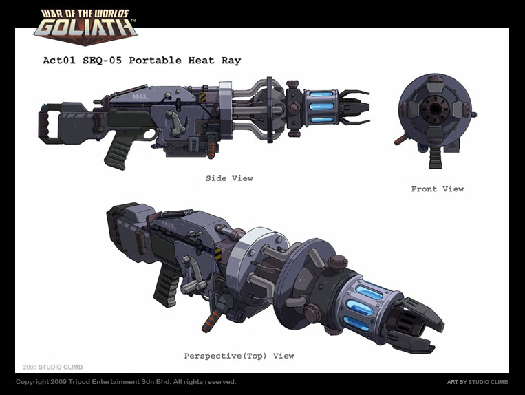 ray cannon weapon