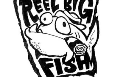 Reel Big Fish logo sticker