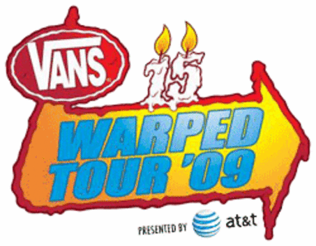 warped tour 2009 lineup