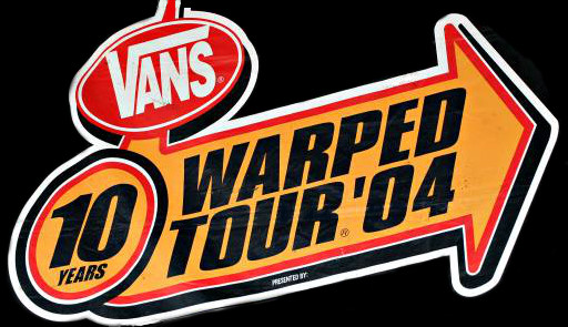 first warped tour lineup 2004
