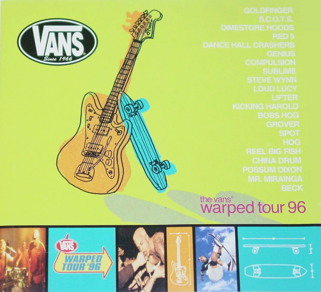 Vans Warped Music Sampler 1996 | Warped tour Wiki | Fandom