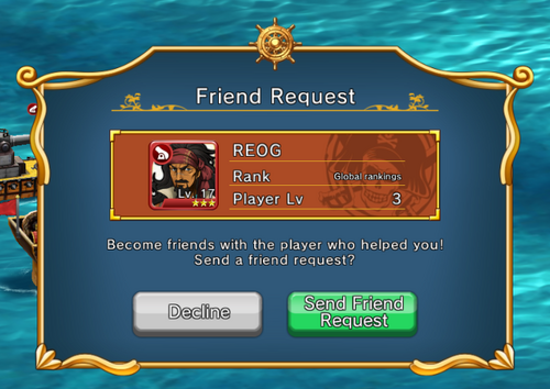 Battle Friend Request