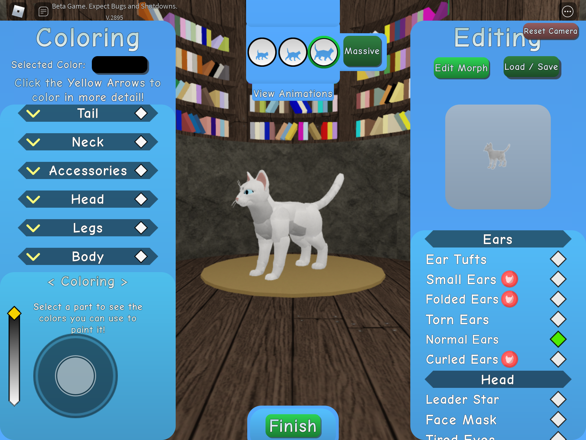 Character Customization Warrior Cats Ultimate Edition Roblox Rp Wiki Fandom - how to make morphs in roblox