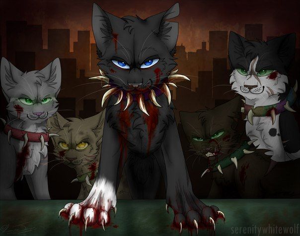 Warrior Cats Villain Scourge | Sticker