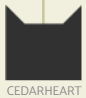 Zedernherz' Icon auf dem www.warriorcats.com-Stammbaum