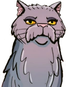 Gelbzahn in Verbannung aus dem SchattenClan