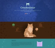 Streifensterns Profil auf der offiziellen englischen Website