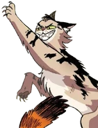 Langschweif in den Graphic-Novel-Adaptionen von Staffel 1