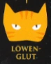 Löwengluts Icon auf dem deutschen Stammbaumposter