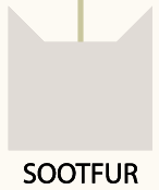 Schlammfells Icon auf dem www.warriorcats.com-Stammbaum