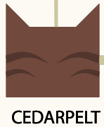 Zedernpelz' Icon auf dem www.warriorcats.com-Stammbaum