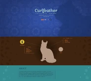 Curlfeather Website.png (881 KB) Ringelfeders Profil auf der offiziellen englischen Website