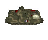 Пиксельная модель танка G1R.