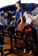 Штаб-ротмистр в повседневной форме, 1853 г. Художник Ф. Крюгер.