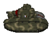 Пиксельная модель танка G1B.