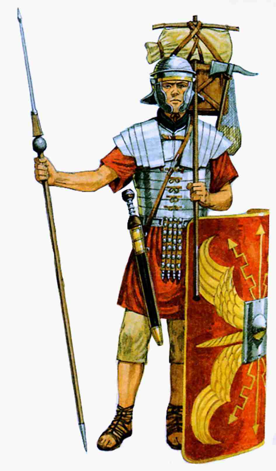 римский легионер