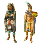 Жрец (слева) и представитель знати.