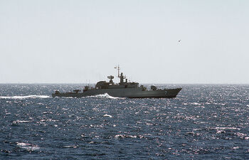 Iranian Alvand class frigat