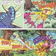 Рыцари без страха и упрека совместно побеждают Слейшера.