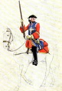 349bf0369b.jpg (328 КБ) Мушкетер 1-й роты при Фонтенуа, 1745 г. Это было последнее сражение, в котором участвовали мушкетеры.