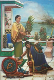 Коронация Несауалькойотля.