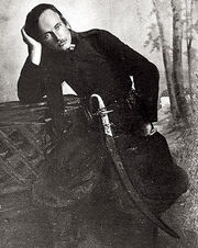 Командир полка  в форме "Черных Запорожцев".