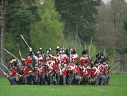 В битве при Ватерлоо.