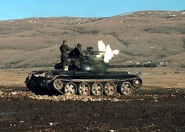 Танк Т-55 Хорватского совета обороны, 1998 год.
