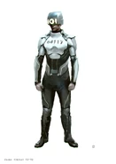 Концепт-арт шестерки для фильма 2018 г. "Первому игроку приготовиться".