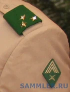 Нарукавный знак принадлежности к армии Мали. Крепится на липучке.