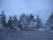 Soldiers of The Iron Regiment at Salonika front