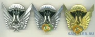 Эмблемы парашютистов.