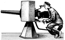 Тумбовая установка 57-мм пушки Максима-Норденфельдта для танков A7V и A7VU.