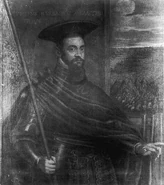 Фугобра.jpg (93 КБ) Августино Барбариго, командующий венециаскими галерами в сражении при Лепанто, работа художника школы Тициана, конец XVI века. Здесь показана полная униформа морского полководца.