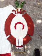 Заспинное знамя.